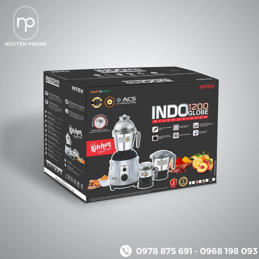 In hộp carton đựng máy xay sinh tố